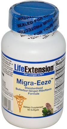 Migra-Eeze, 60 Softgels by Life Extension, 健康，頭痛 HK 香港