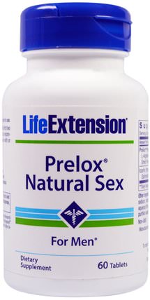 Prelox, Natural Sex For Men, 60 Tablets by Life Extension, 健康，男人 HK 香港