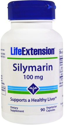 Silymarin, 100 mg, 90 Veggie Caps by Life Extension, 健康，排毒，奶薊（水飛薊素） HK 香港