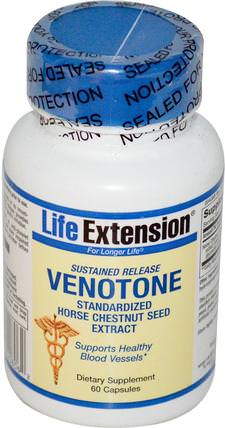 Venotone, 60 Capsules by Life Extension, 健康，女性，靜脈曲張的護理 HK 香港