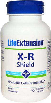 X-R Shield, Maintains Cellular Integrity, 90 Veggie Caps by Life Extension, 健康 HK 香港