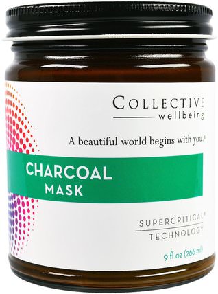 Charcoal Mask, 9 fl oz (255 ml) by Life Flo Health, 美容，面膜 HK 香港
