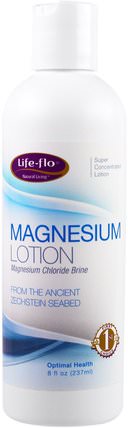 Magnesium Lotion, 8 fl oz (237 ml) by Life Flo Health, 沐浴，美容，潤膚露，礦物質，氯化鎂 HK 香港