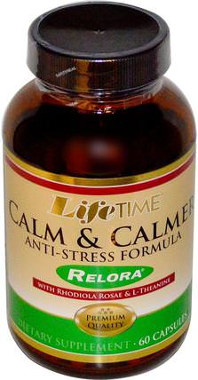 Calm & Calmer, 60 Capsules by Life Time, 健康，抗壓力 HK 香港