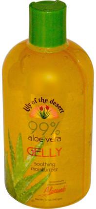 99% Aloe Vera Gelly, 12 oz (342 g) by Lily of the Desert, 沐浴，美容，蘆薈乳液乳液凝膠 HK 香港