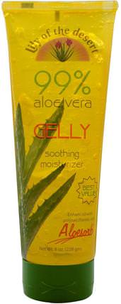 99% Aloe Vera Gelly, 8 oz (228 g) by Lily of the Desert, 沐浴，美容，蘆薈乳液乳液凝膠 HK 香港
