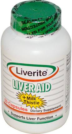 Liver Aid, 60 Capsules by Liverite, 健康，肝臟支持 HK 香港