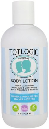 TotLogic, Body Lotion, Original Scent, 8 fl oz (236 ml) by Logic Products, 沐浴，美容，潤膚露，皮膚護理 HK 香港