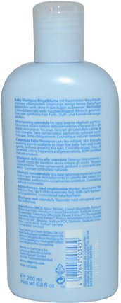 Baby Shampoo, Calendula, 6.8 fl oz (200 ml) by Logona Naturkosmetik, 洗澡，美容，洗髮水，兒童洗髮水，頭髮，頭皮，護髮素 HK 香港