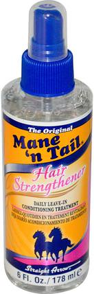 Hair Strengthener, Daily Leave-In Conditioning Treatment, 6 fl oz (178 ml) by Mane n Tail, 洗澡，美容，頭髮，頭皮，洗髮水，護髮素，護髮素 HK 香港
