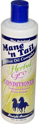 Herbal Gro Conditioner, 12 fl oz (355 ml) by Mane n Tail, 洗澡，美容，頭髮，頭皮，洗髮水，護髮素，護髮素 HK 香港