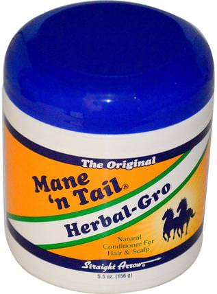 Herbal-Gro, Natural Conditioner For Hair & Scalp, 5.5 oz (156 g) by Mane n Tail, 洗澡，美容，頭髮，頭皮，洗髮水，護髮素，護髮素 HK 香港