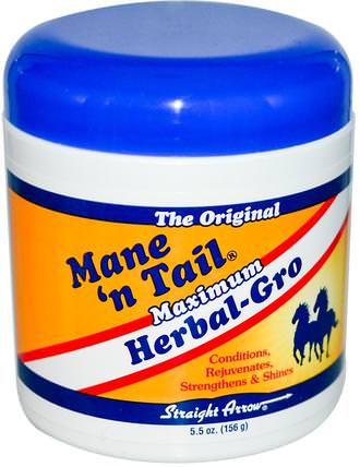 Maximum Herbal-Gro, 5.5 oz (156 g) by Mane n Tail, 洗澡，美容，頭髮，頭皮，洗髮水，護髮素，護髮素 HK 香港