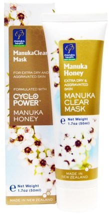 Manuka Honey, ManukaClear Mask, 1.7 oz (50 ml) by Manuka Health, 美容，面膜，糖，水果口罩，健康，皮膚護理 HK 香港