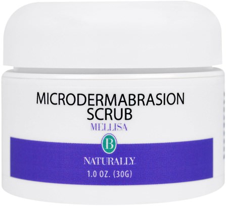 Microdermabrasion Scrub, 1.0 oz (30 g) by Mellisa B. Naturally, 美容，面部護理，洗面奶 HK 香港