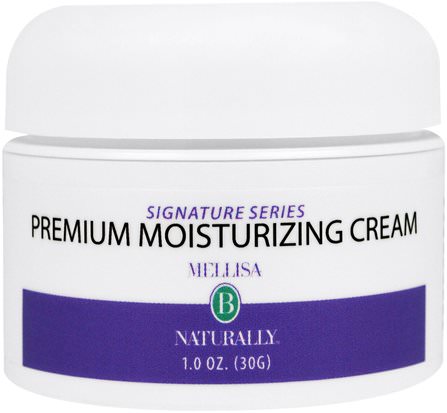 Premium Moisturizing Cream, 1 oz (30 g) by Mellisa B. Naturally, 美容，面部護理，面霜，乳液 HK 香港
