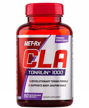 CLA Tonalin 1000, 90 Rapid Release Softgels by MET-Rx, 減肥，飲食，cla（共軛亞油酸） HK 香港