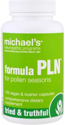 Formula PLN, 120 Vegan & Kosher Capsules by Michaels Naturopathic, 補品，健康 HK 香港