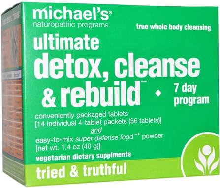 Ultimate Detox, Cleanse & Rebuild, 7 Day Program by Michaels Naturopathic, 健康，排毒 HK 香港