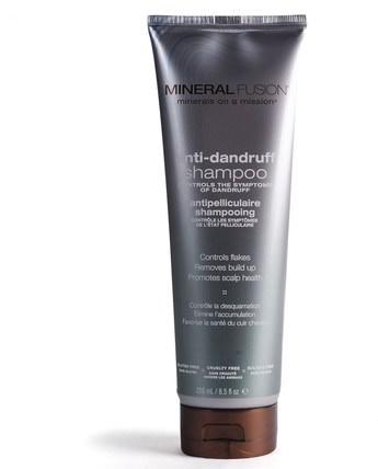 Anti-Dandruff Shampoo, 8.5 fl oz (250 ml) by Mineral Fusion, 美容，水楊酸，頭髮，頭皮，洗髮水，護髮素 HK 香港