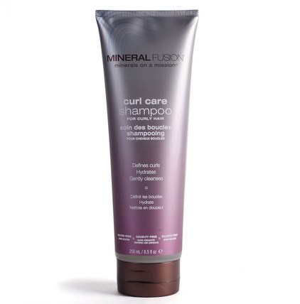 Curl Care Shampoo, 8.5 fl oz (250 ml) by Mineral Fusion, 洗澡，美容，頭髮，頭皮，洗髮水，護髮素 HK 香港