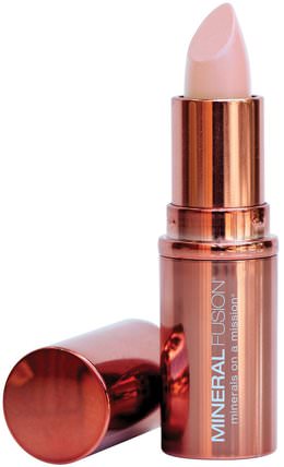 Lipstick, Nude, 0.137 (3.9 g) by Mineral Fusion, 洗澡，美容，口紅，光澤，襯墊 HK 香港