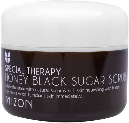 Honey Black Sugar Scrub, 3.17 oz (90 g) by Mizon, 洗澡，美容，身體護理，身體磨砂 HK 香港