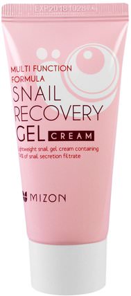Snail Recovery Gel Cream, 1.52 oz (45 ml) by Mizon, 洗澡，美容，面部護理 HK 香港