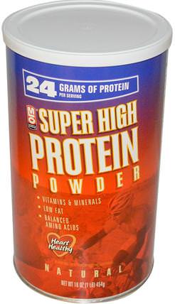 Super High Protein Powder, 16 oz (454 g) by MLO Natural, 補充劑，蛋白質，運動蛋白質 HK 香港