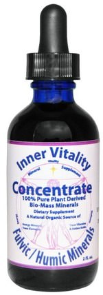 Inner Vitality, Concentrate, Fulvic/Humic Minerals, 2 fl oz by Morningstar Minerals, 健康 HK 香港