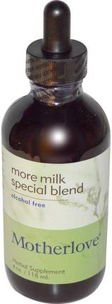 More Milk Special Blend, 4 fl oz (118 ml) by Motherlove, 兒童健康，嬰兒餵養，母乳喂養，健康，婦女 HK 香港