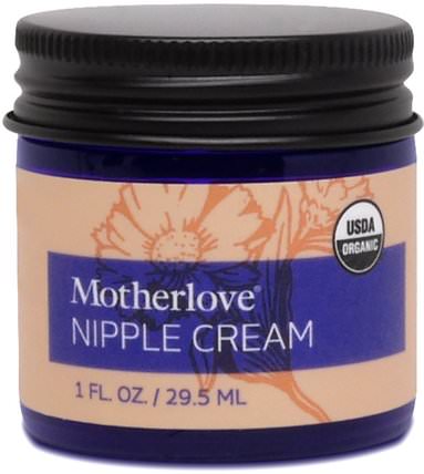 Nipple Cream, 1 oz (29.5 ml) by Motherlove, 兒童健康，嬰兒餵養，母乳喂養，兒童食品 HK 香港