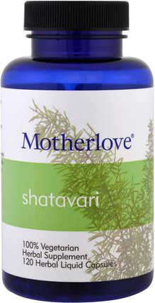 Shatavari, 120 Liquid Capsules by Motherlove, 健康，女性 HK 香港