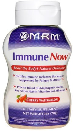 Immune Now, Cherry Watermelon, 3 oz (78 g) by MRM, 健康，感冒和病毒，免疫系統 HK 香港