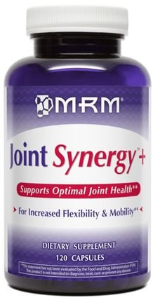 Joint Synergy +, 120 Capsules by MRM, 補品，海參，骨質，骨質疏鬆症，關節健康 HK 香港