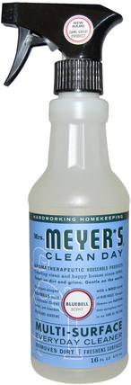 Multi-Surface Everyday Cleaner, Bluebell Scent, 16 fl oz (473 ml) by Mrs. Meyers Clean Day, 家庭，家庭清潔工 HK 香港
