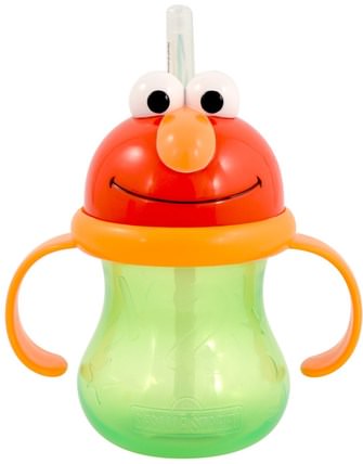 Elmo, Character Cup, 8 oz Cup by Munchkin, 兒童健康，兒童食品，嬰兒餵養，吸管杯 HK 香港