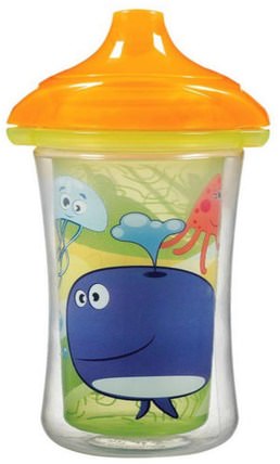 Insulated Sippy Cup, 9 oz (266 ml) by Munchkin, 兒童健康，兒童食品，嬰兒餵養，吸管杯 HK 香港