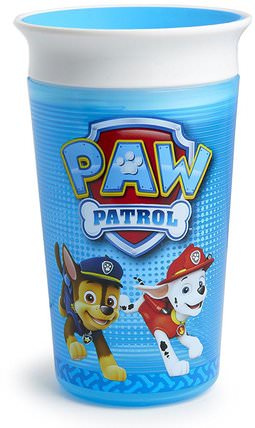 Paw Patrol, Miracle 360 Cup, Boy, 12 + Months, 9 oz (266 ml) by Munchkin, 兒童健康，兒童食品，家庭 HK 香港
