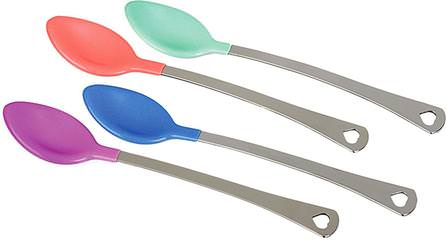 Safety Spoons, 3+ Months, 4 Pack by Munchkin, 兒童健康，兒童食品，廚具，餐具勺子叉子 HK 香港