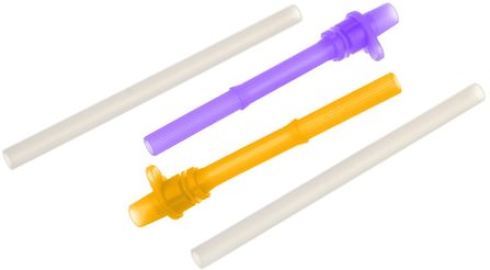 Spill-Proof Replacement Straws, 2 Pack by Munchkin, 兒童健康，嬰兒及兒童產品 HK 香港