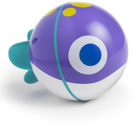 SpinBall, Electronic Swimming Fish Toy, 9+ Months, 1 Toy by Munchkin, 兒童健康，兒童玩具，洗澡玩具 HK 香港
