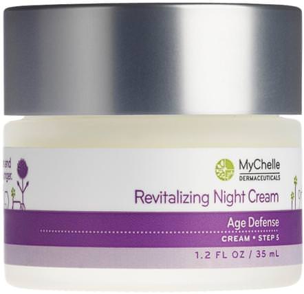 Remarkable Retinal Night Cream, Anti-Aging, 1.2 fl oz (35 ml) by MyChelle Dermaceuticals, 健康，皮膚，晚霜，美容，面部護理 HK 香港