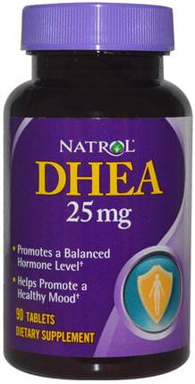 DHEA, 25 mg, 90 Tablets by Natrol, 補充劑，dhea HK 香港