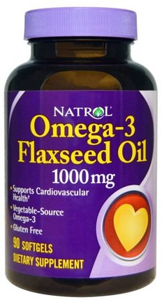 Omega-3 Flaxseed Oil, 1000 mg, 90 Softgels by Natrol, 補充劑，efa歐米茄3 6 9（epa dha），亞麻油軟膠囊，歐米茄369粒/標籤 HK 香港