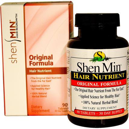 Shen Min, Hair Nutrient, Original Formula, 90 Tablets by Natrol, 健康，女性，頭髮補充劑，指甲補品，皮膚補充劑 HK 香港