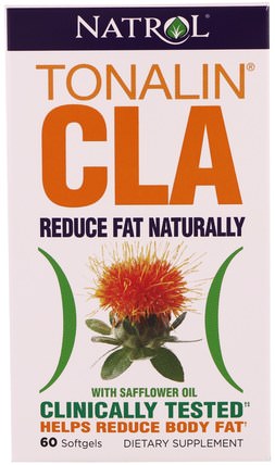 Tonalin, CLA, 60 Softgels by Natrol, 減肥，飲食，cla（共軛亞油酸） HK 香港