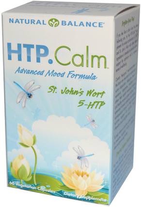 HTP.Calm, 60 Veggie Caps by Natural Balance, 補充劑，5-htp，褪黑激素 HK 香港