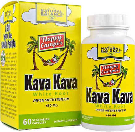 Kava Kava White Root, 450 mg, 60 Veggie Caps by Natural Balance, 草藥，卡瓦卡瓦 HK 香港