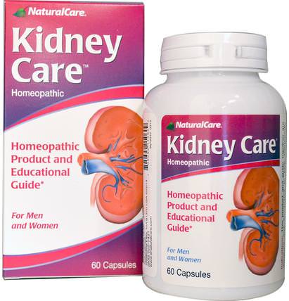 Kidney Care, 60 Capsules by Natural Care, 補品，順勢療法，健康，腎臟 HK 香港